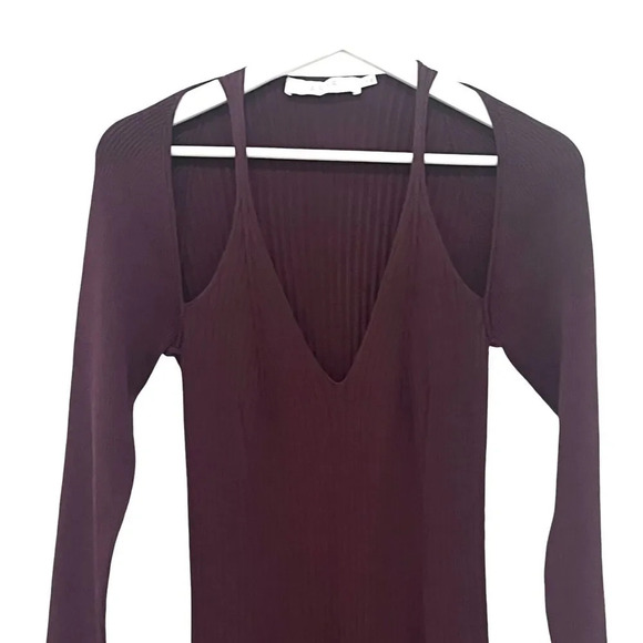 Astr Brown Midi Dress - Picture 7 of 13